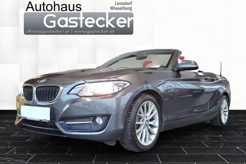 BMW 218i Cabrio Sport Line Aut.